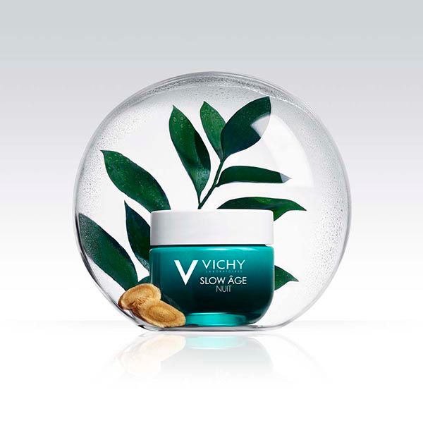 Крем и маска для интенсивной оксигенации кожи ночной Slow Age Vichy/Виши банка 50мл (MB058200) фото №3