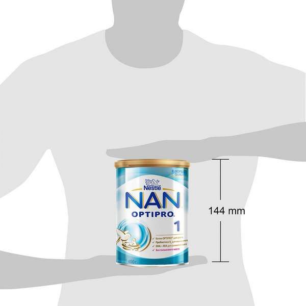 Смесь сухая молочная Nan/Нан 1 Optiprо 400г фото №18