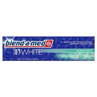 Паста зубная Blend-a-med/Бленд-а-мед 3D White Нежная мята 100мл миниатюра фото №4