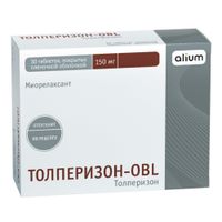 Толперизон-OBL таблетки п/о плен. 150мг 30шт