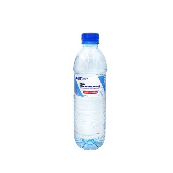 Вода питьевая природная родниковая без газа ABC Healthy Food 500мл Ватерлок ООО