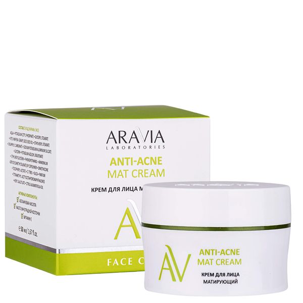 Крем для лица матирующий Anti-acne Laboratories 50мл эссенция для лица против прыщей winona anti acne essence 12 г