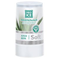Дезодорант минеральный с экстрактом алоэ вера Soft Deoice/Деоайс 40г