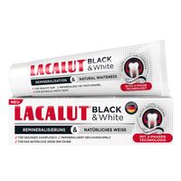 Паста зубная Black&White Lacalut/Лакалют 75мл миниатюра