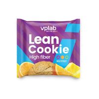 Протеиновое печенье мультифрукт Lean Cookie Vplab 40г