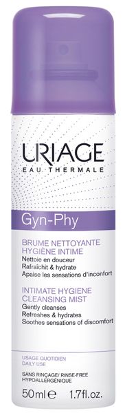 Спрей-дымка для интимной гигиены очищающий Gyn-Phy Uriage/Урьяж спрей 50мл