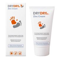 Антиперспирант-крем при умеренном потоотделении Zinc Dry Dry/Драй Драй туба 50мл