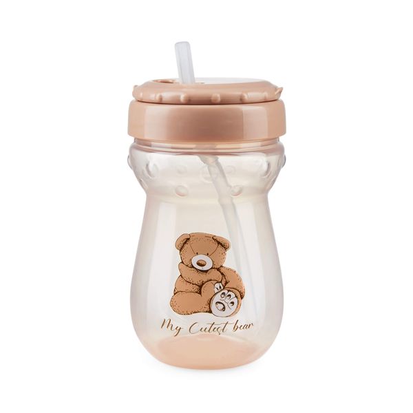 Поильник с трубочкой мишки Happy Baby/Хэппи Беби 360мл Zenith Infant Product
