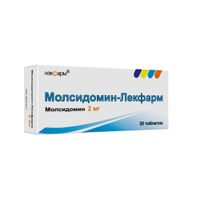 Молсидомин-Лекфарм таблетки 2мг 30шт миниатюра фото №2