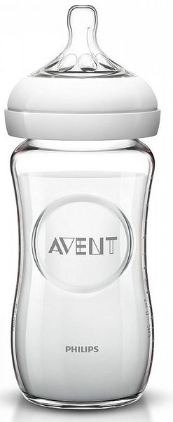 Бутылочка Avent (Авент) Natural стеклянная для кормления 240 мл