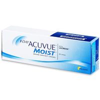 Линзы контактные Acuvue 1 day moist (8.5/-12,00) 30шт