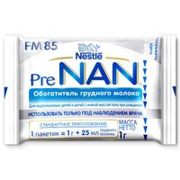 Смесь сухая молочная PRE Nan/Нан сашет 1гх70шт миниатюра фото №3