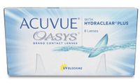 Линзы контактные Acuvue (Акувью) Oasys Hydraclear plus (-3.50/8.4/14.0) 6 шт.