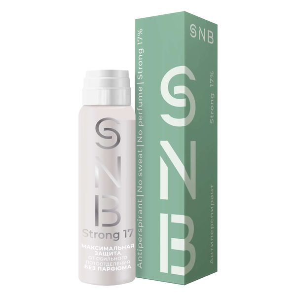 Антиперспирант для максимальной защиты от нормального и обильного потоотделения Strong 17 SNB туба 35мл 985₽