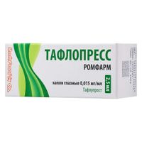 Тафлопресс Ромфарм капли глазные 0,015мг/мл 2,5мл, миниатюра