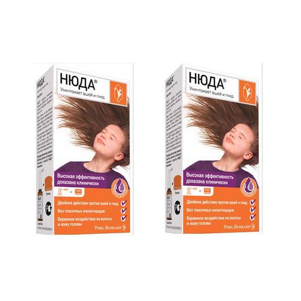 2Х Нюда спрей средство пекулицидное 50 мл 1454₽