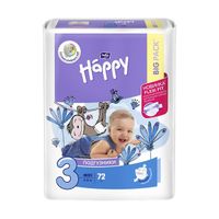 Подгузники гигиенические для детей Baby Happy Bella/Белла 5-9кг 72шт р.Midi (3)