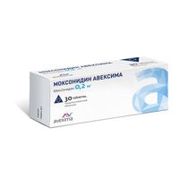 Моксонидин Авексима таблетки п/о плен. 0,2мг 30шт, миниатюра фото №12