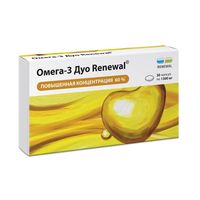 Омега-3 Дуо Renewal/Реневал капсулы 1300мг 30шт, миниатюра фото №7