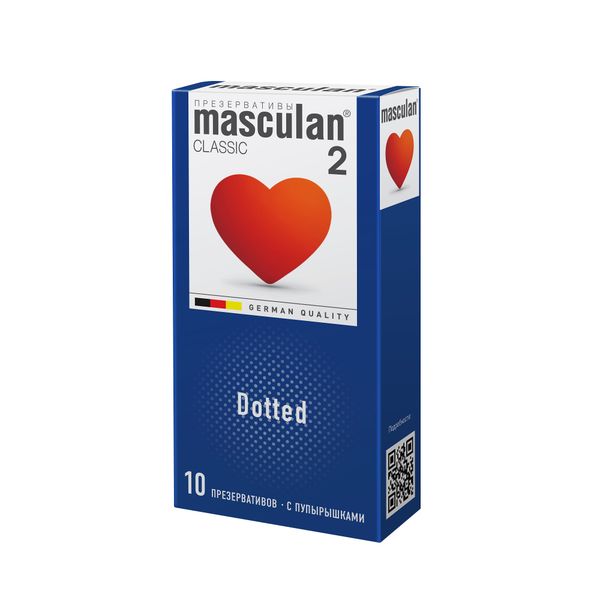 Маскулан презервативы masculan 2 classic №10 с пупырышками М.П.И.Фармацойтика Гмбх