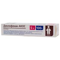 Диклофенак-Акос гель для наружного применения 5% 100г миниатюра фото №3