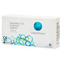 Линзы контактные CooperVision/КуперВижн biomedics 55 evolution (8.6/-3,75) 6шт