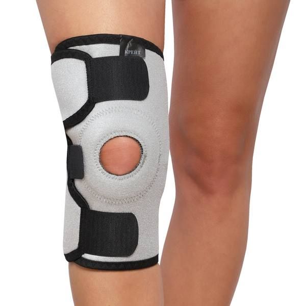 Бандаж для коленного сустава Крейт F-521, серый, р. универсальный бандаж для лучезапястного сустава крейт у 801 бежевый р xl