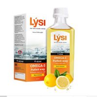 Рыбий жир Омега-3 лимон из диких морских рыб Lysi/Лиси 240мл
