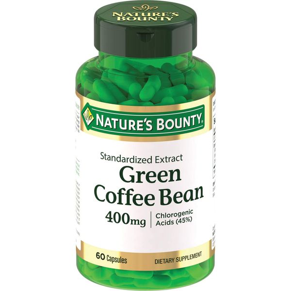 Nature's Bounty (Нэйчес баунти) Зеленые кофейные зерна 400 мг капсулы 525 мг 60 шт. Nature's Bounty