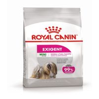 Корм сухой для для взрослых и стареющих собак мелких пород привередливых в питании Mini Exigent Royal Canin/Роял Канин 1кг