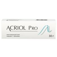 Акриол Про крем для наружного применения 2,5% + 2,5% 30г