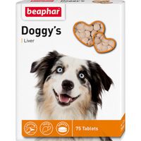 Витамины для собак Doggy's+Liver Beaphar/Беафар таблетки 75шт