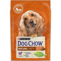 Корм сухой для взрослых собак старше 5 лет с ягненком Dog Chow 2,5кг