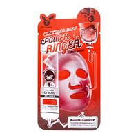 Маска укрепляющая тканевая с коллагеном Power ringer mask pack collagen deep Elizavecca 23мл