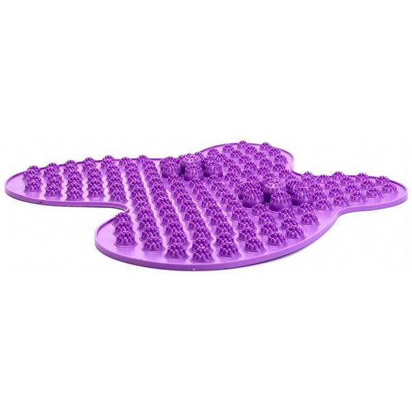 Коврик массажный рефлексологический для ног релакс ми фиолетовый Bradex/Брадекс фото №3