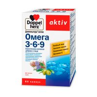 Омега 3-6-9 Activ Doppelherz/Доппельгерц капсулы 60шт