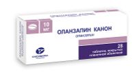 Оланзапин Канон таблетки п/о плен. 10мг 28шт, миниатюра фото №4