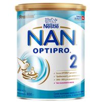 Смесь сухая молочная Nan/Нан 2 Optiprо 800г миниатюра фото №9