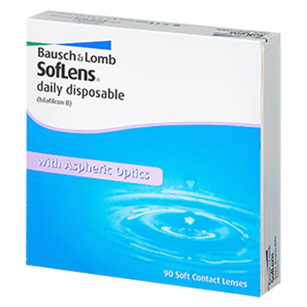 Линзы контактные SofLens Daily Disposable (-2.25/8.6) 90шт