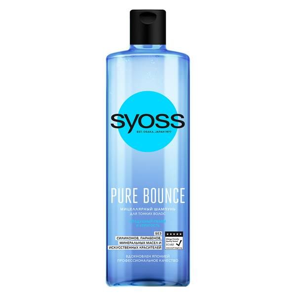 Шампунь Pure Bounce Shp Syoss/Сьосс 450мл фото №2