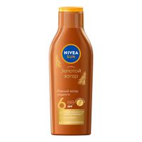 Лосьон солнцезащитный для тела золотой загар SPF6 Sun Nivea/Нивея фл. 200мл (85778)