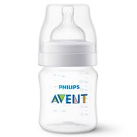 Бутылочка с силиконовой соской из полипропилена с 0 мес. Anti-colic Philips Avent 125мл 2шт (SCY100/02) миниатюра фото №2
