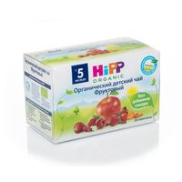Чай органический фруктовый без сахара для детей с 5 мес. пак. HiPP/Хипп 2г 20шт