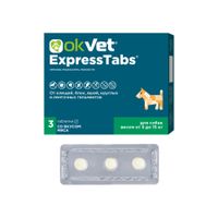 ОкВет ЭкспрессТабс для собак от 5кг до 15кг таблетки 3шт миниатюра фото №3