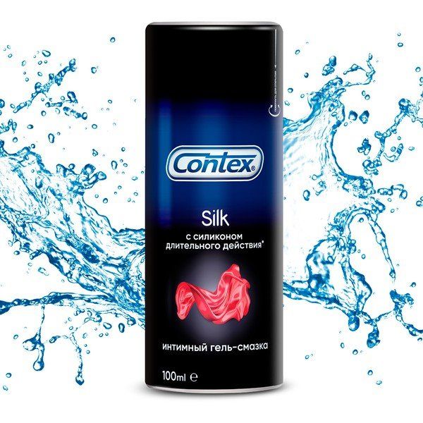 Гель-смазка Contex (Контекс) Silk силиконовый 100 мл