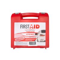 Аптечка первой помощи автомобильная First Aid/Ферстэйд миниатюра