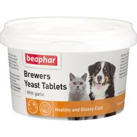 Витамины с пивными дрожжами и чесноком для кошек и собак Beaphar/Беафар таблетки 250шт