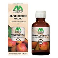 Масло косметическое абрикосовое Medicus Natural oil 30мл