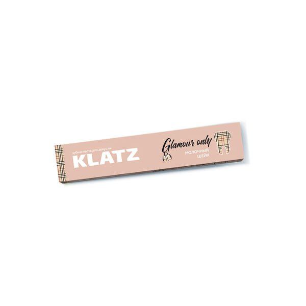 Зубная паста для девушек Klatz GLAMOUR ONLY Молочный шейк 75мл Си Ай Ди Групп 1210833 - фото 1