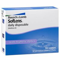 Контактные линзы soflens daily disposable 90 шт 8,6, -3,50 bausch+lomb